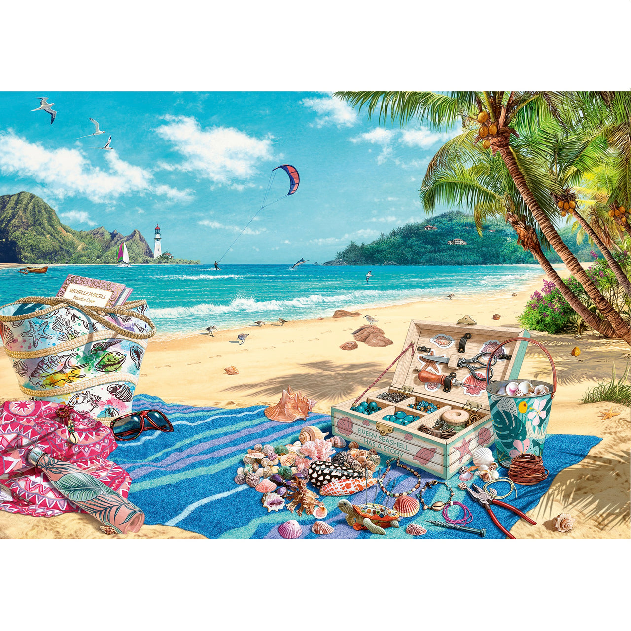 1000 pc Puzzle - The Shell Collector