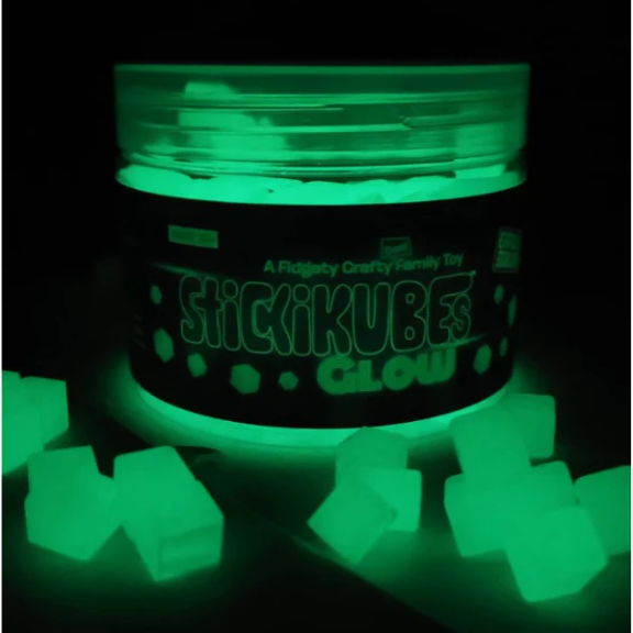 Stickikubes Tub - Glow In The Dark