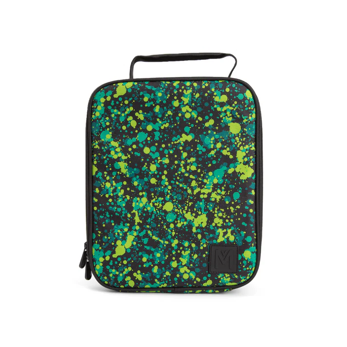 MontiiCo Large Insulated Lunch Bag (Larger Size) - Splat