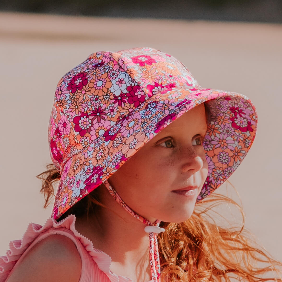 Ponytail Swim Bucket Hat - Splendor