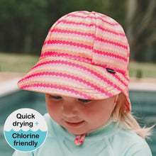Legionnaire Flap Swim Hat - Pearl