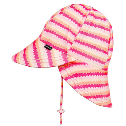 Legionnaire Flap Swim Hat - Pearl