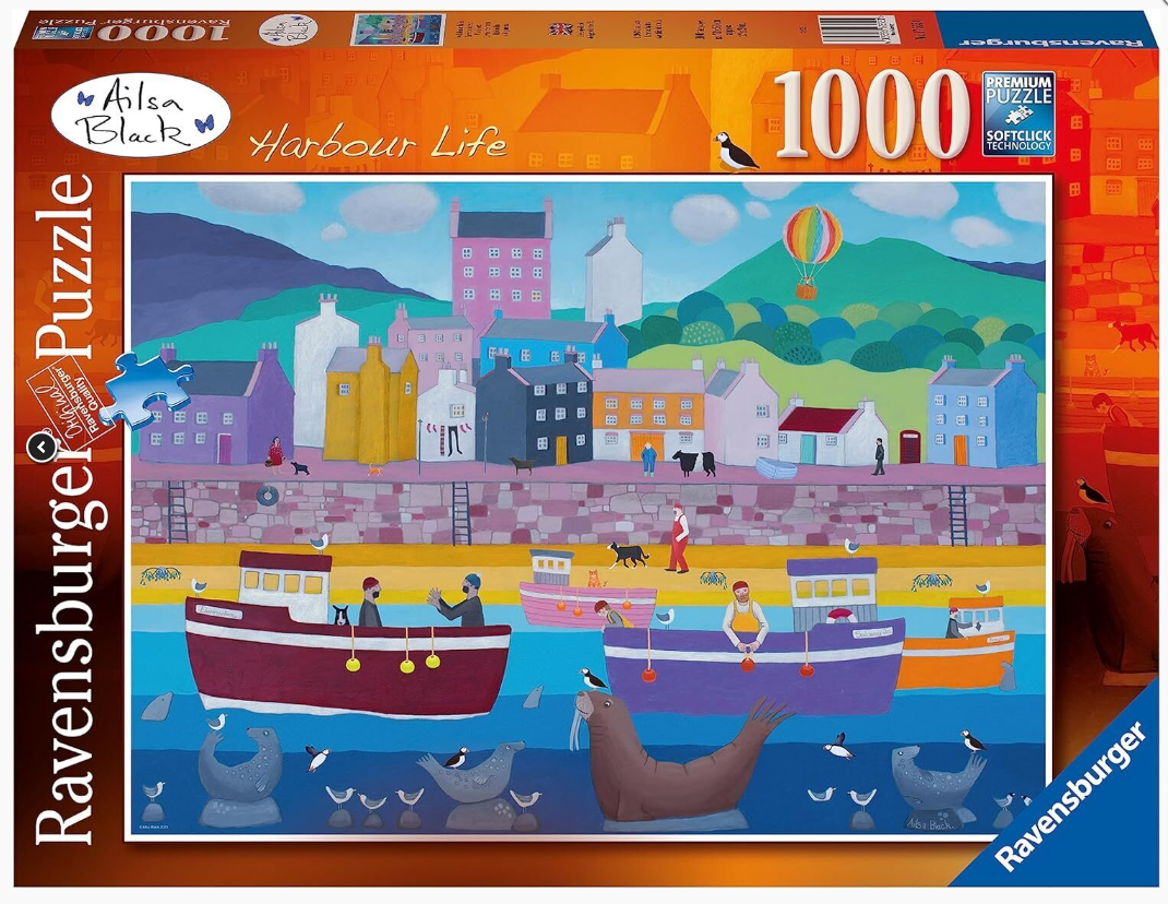 1000 pc Puzzle - Harbour Life