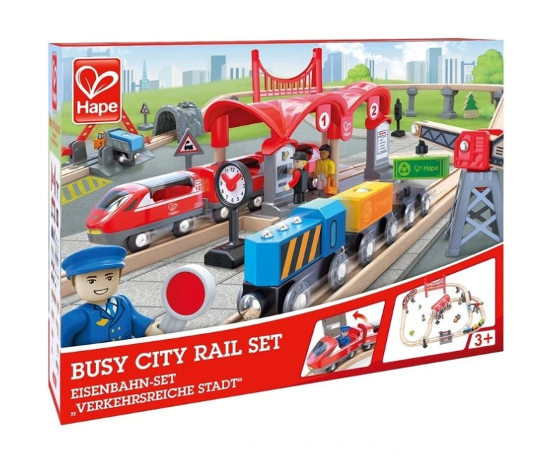 Busy City Rail Set