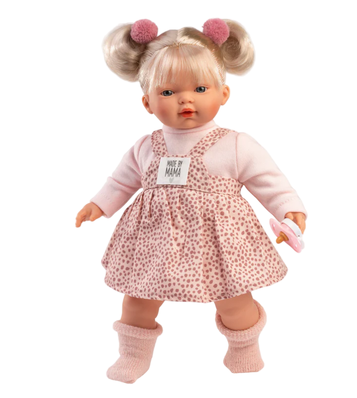 Llorens Doll Roberta - Dotty Dress