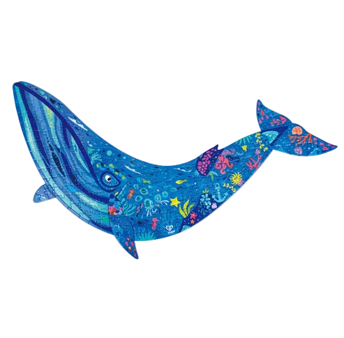 200 pc Humpback Whale Shimmer Floor Puzzle