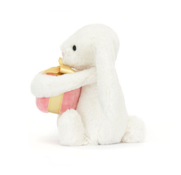 Bashful Bunny With Present/ Little