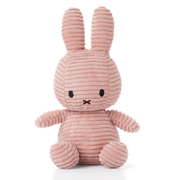 Miffy ECO Corduroy Pink - 33cm