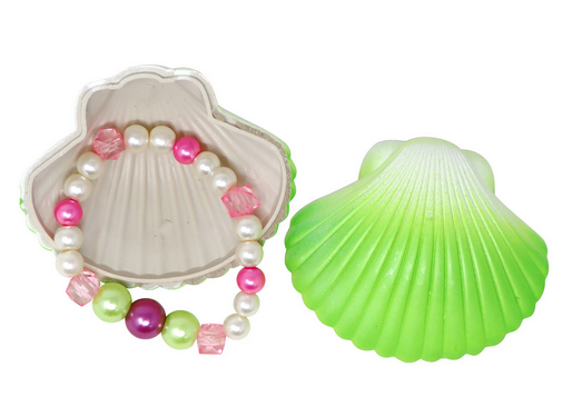 Hatch Clam Shell with Surprise Pearl Bracelet