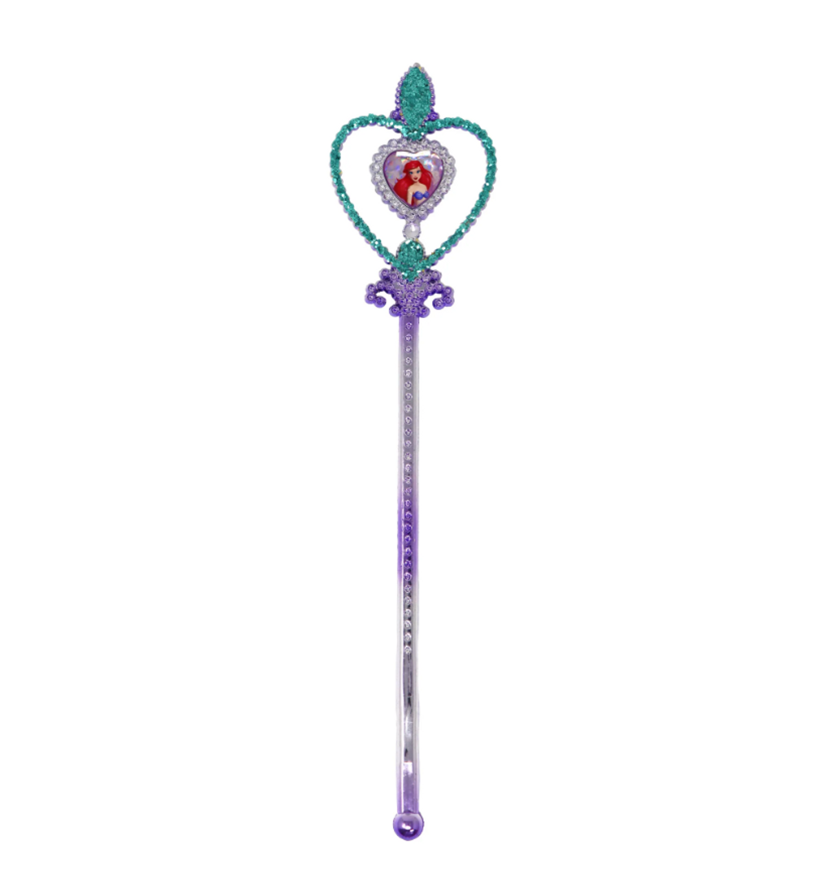Disney Princess Ariel Heart Gemstone & Glitter Wand