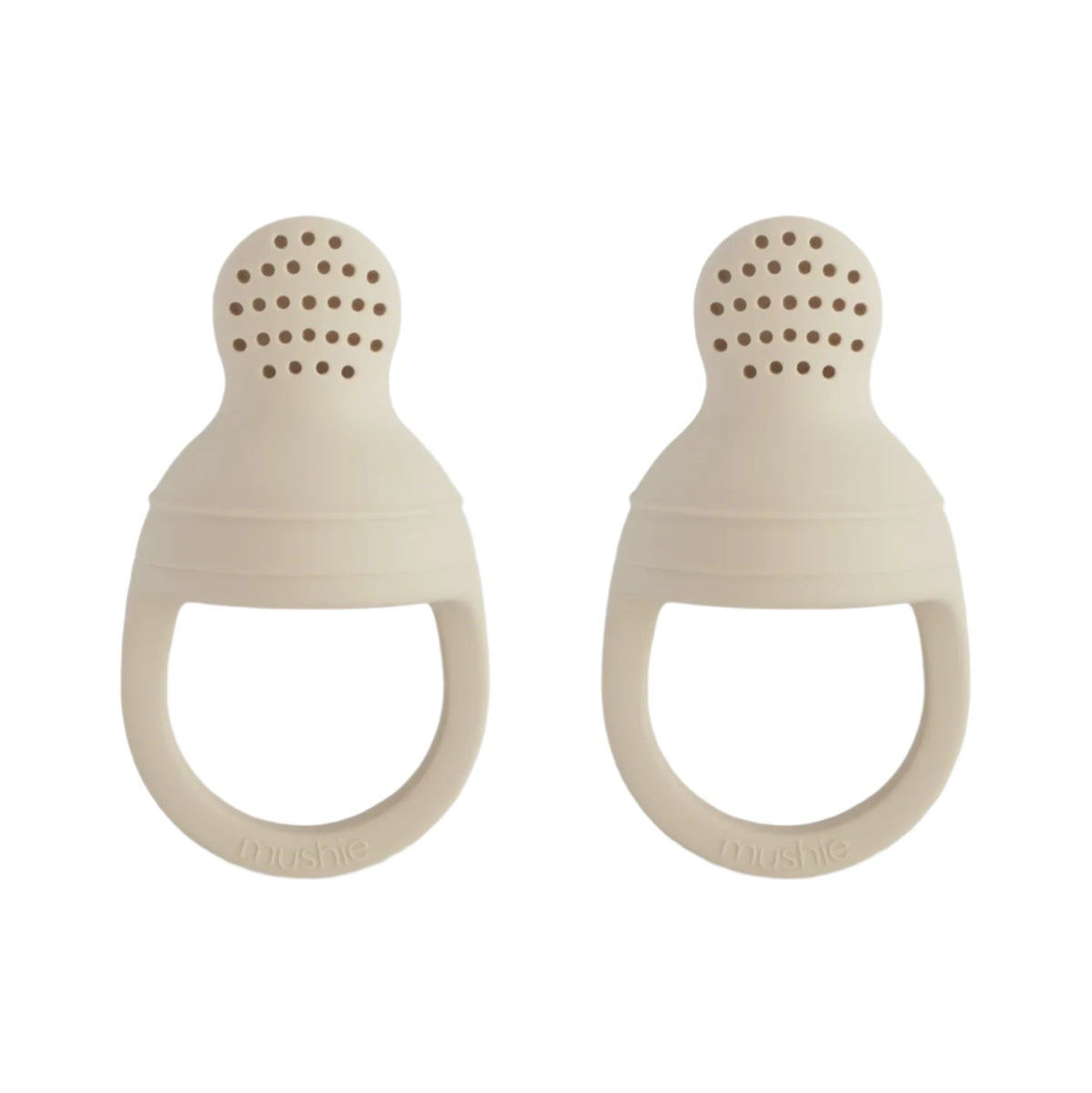 Silicone Fresh Food Feeder Set of 2 - Shifting Sand