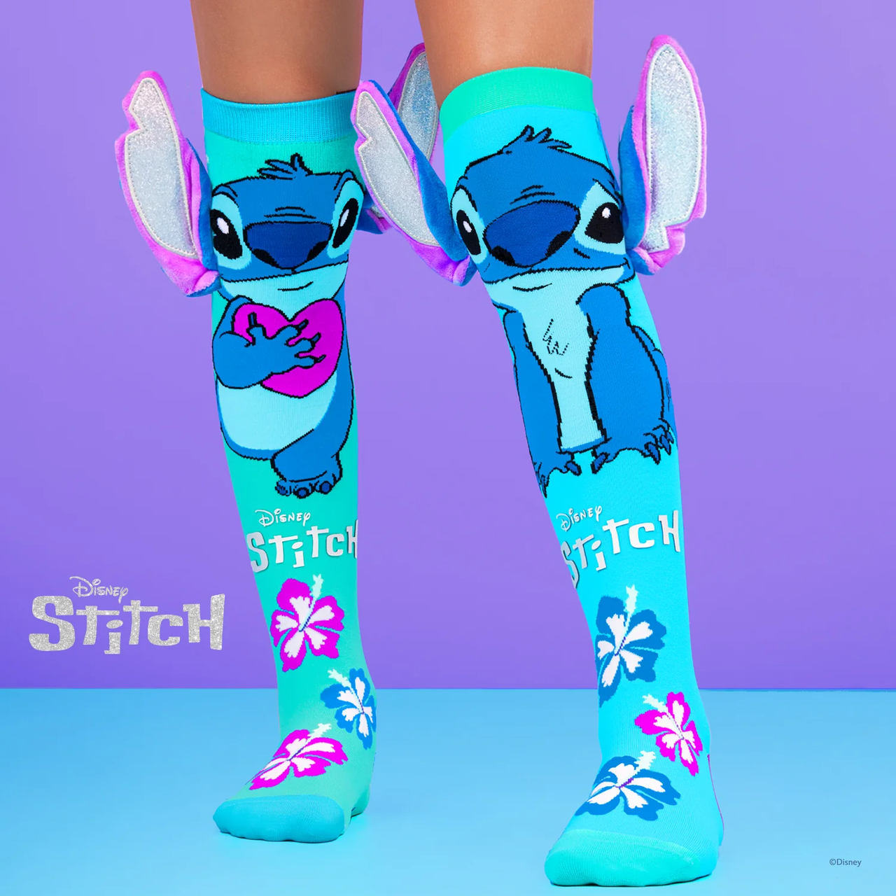 Mad Mia Socks - Stitch Silver Logo