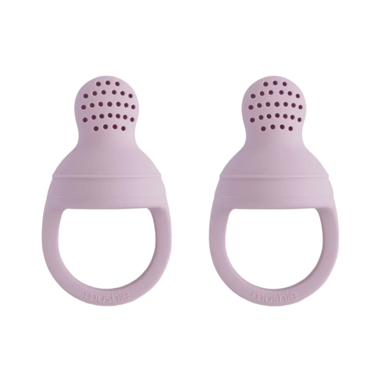 Silicone Fresh Food Feeder Set of 2 - Lilac