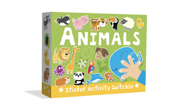 Sticker Activity Suitcase - Animals