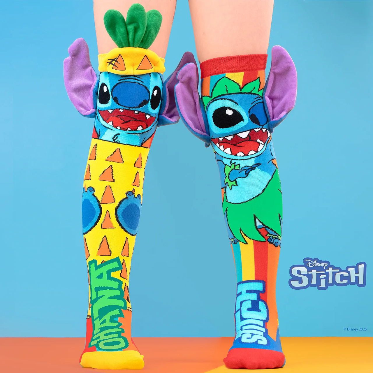 Mad Mia Socks - Stitch Pineapple/6+