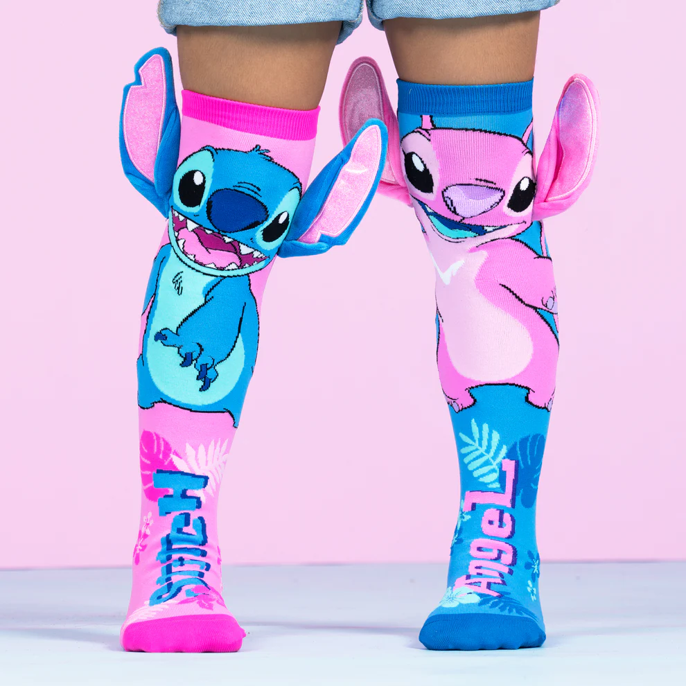 Mad Mia Socks - Stitch & Angel/ 6+