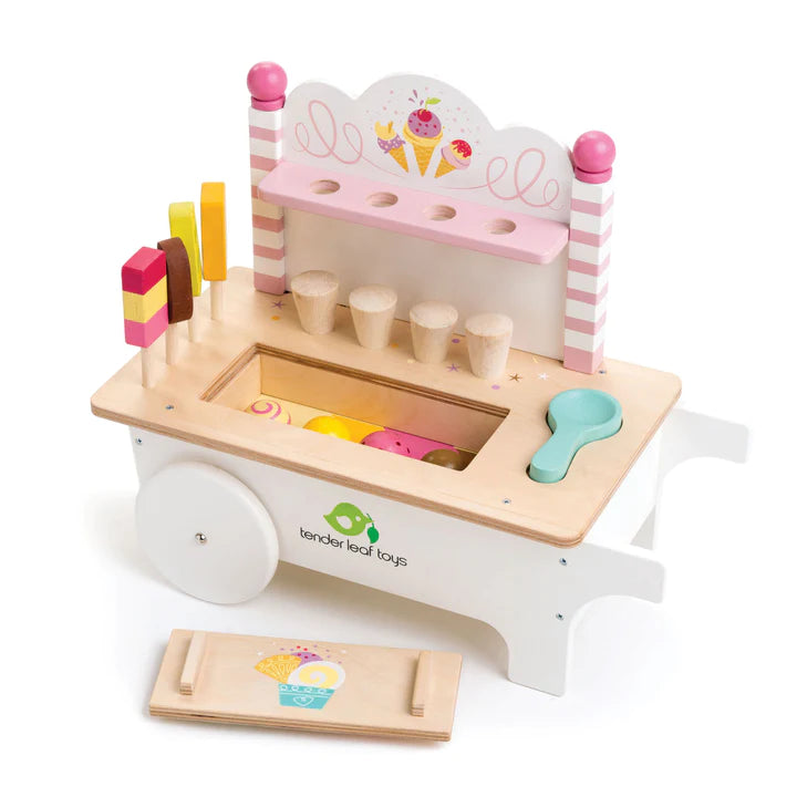 Push-along Ice Cream Cart - Small