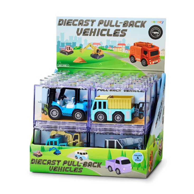 Pull-back Vehicle - Construction Series