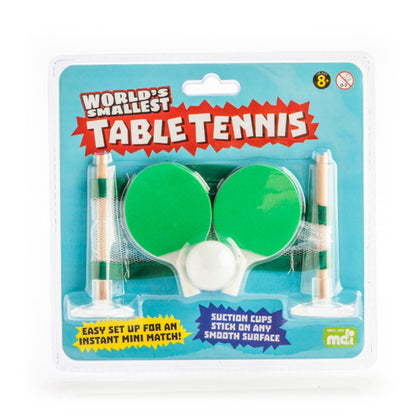 World's Smallest Table Tennis