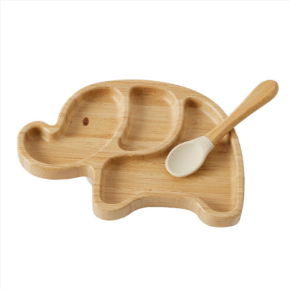 Bamboo Divider Plate - assorted