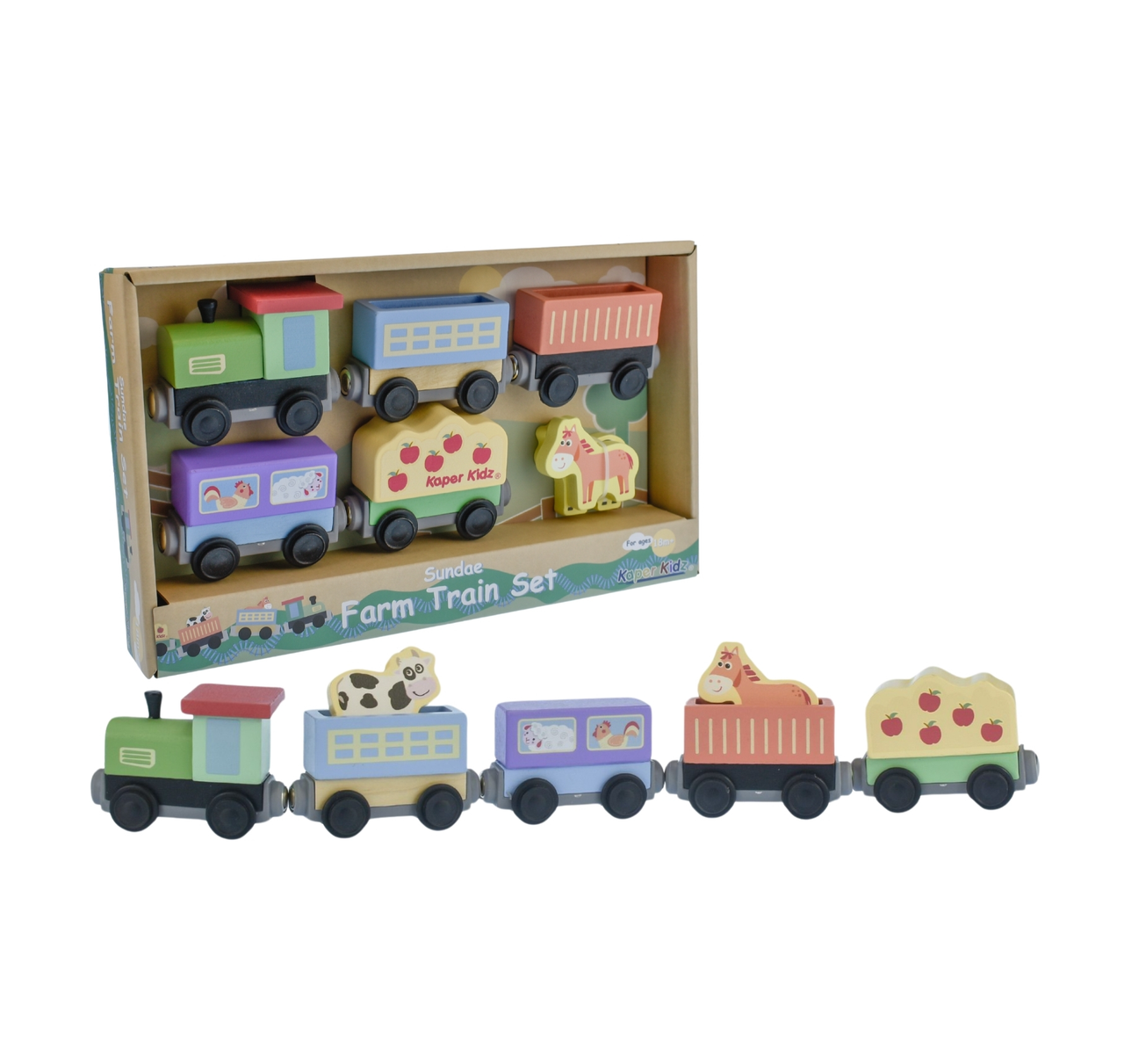 Sundae Farm Train Set