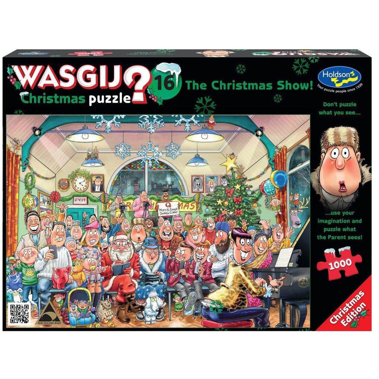 Wasgij 1000 pc Puzzle - No. 16 - The Christmas Show