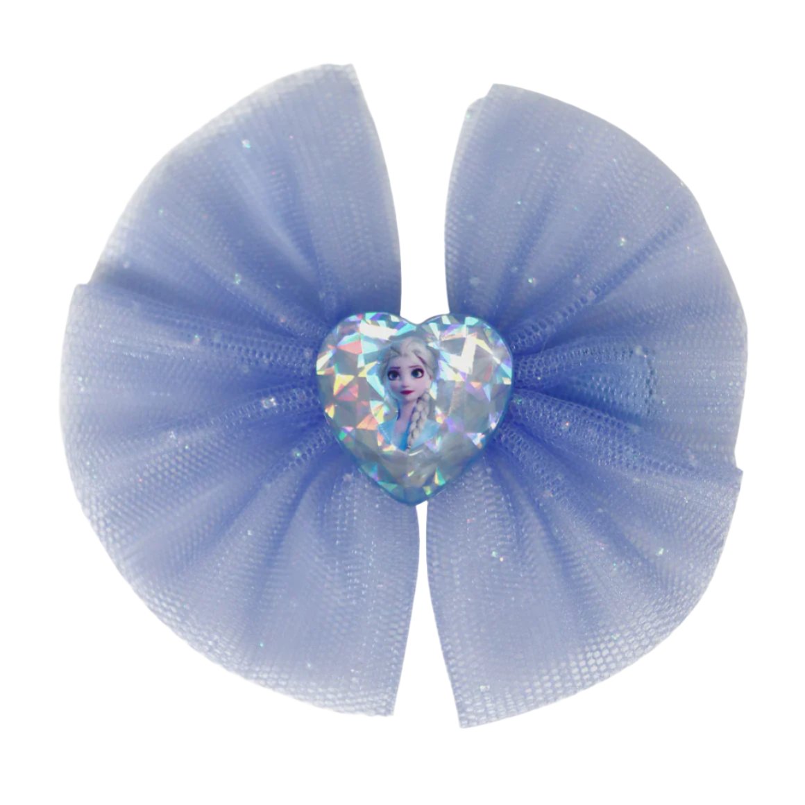 Disney Frozen Elsa Glitter Heart Hair Clips