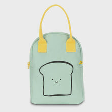Zipper Lunch Bag - Happy Bread Mint