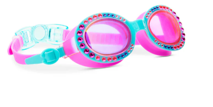 Swim Goggles - Aurora Borealia Blue