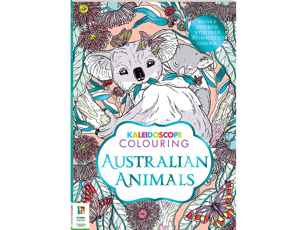 Australian Animals Colouring in Book
