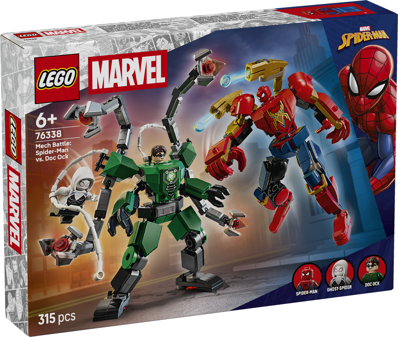 Mech Battle: Spider-Man vs. Doc Ock Lego 76338