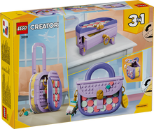 Lego Creator 3-in-1: Art Fashion Bag with Storage 31391