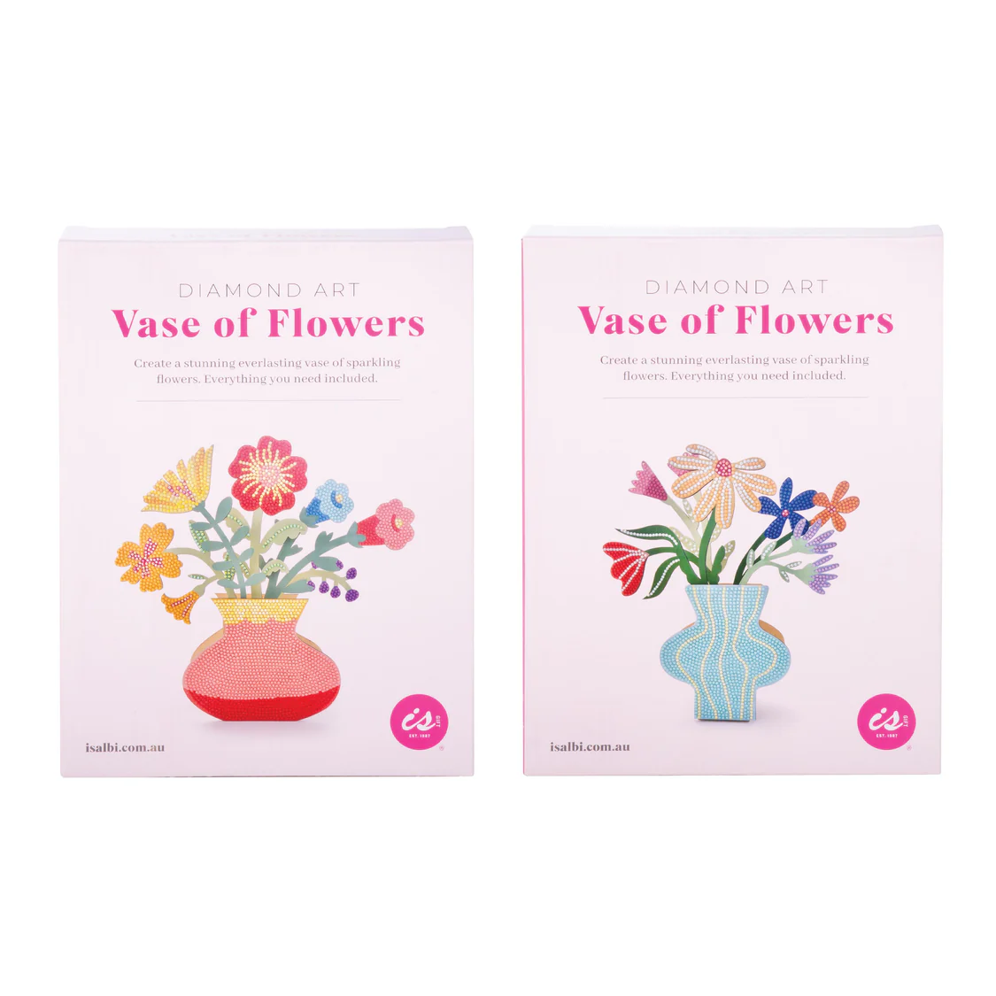 Diamond Art - Vase of Flowers