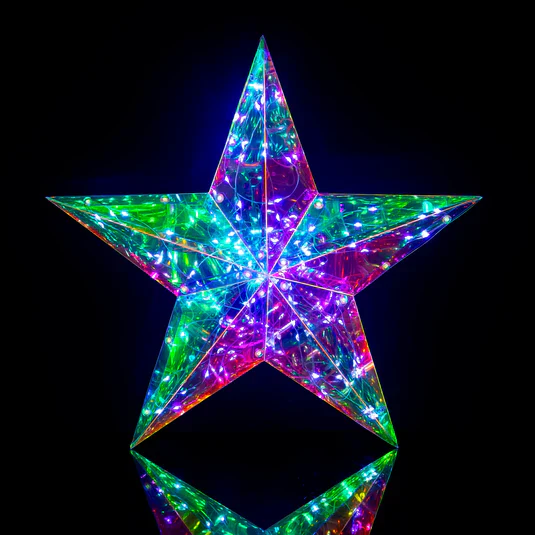 Prismic Star Lantern 3D Puzzle