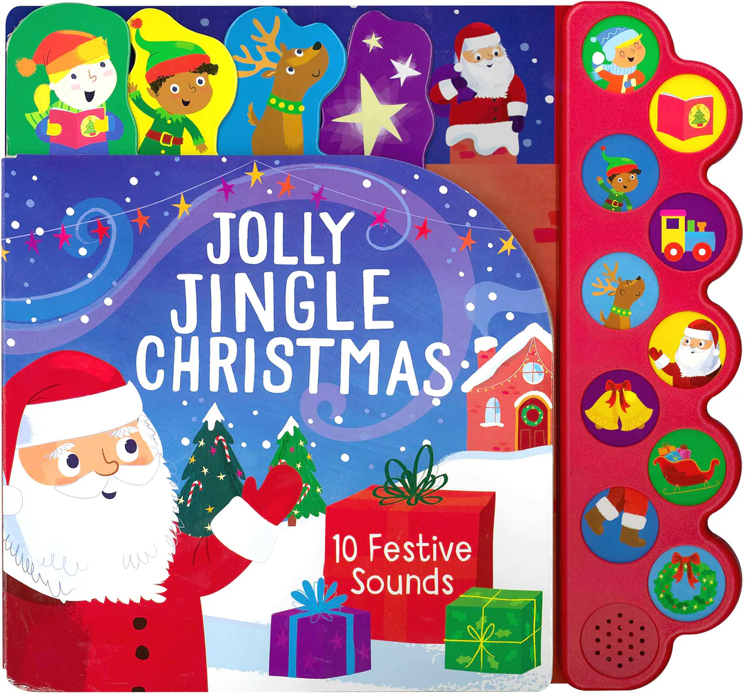Jolly Jingle Christmas 10 Button Sound Book