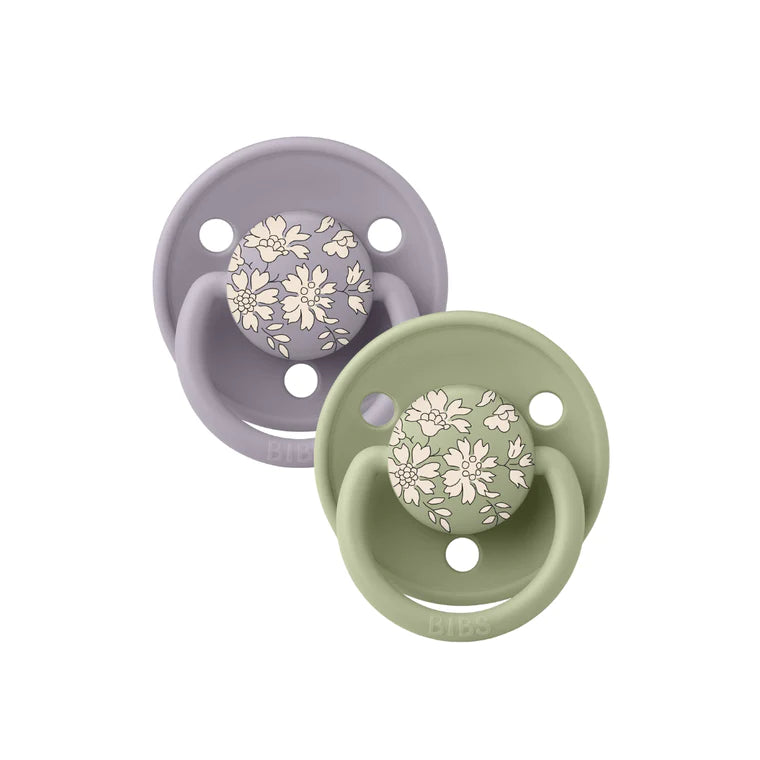 De Lux Liberty Pacifiers Round - Silicone One Size