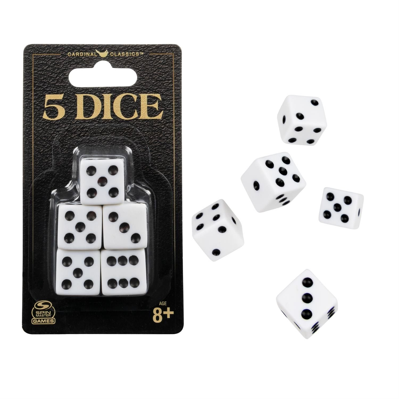 Pack of 5 Dice