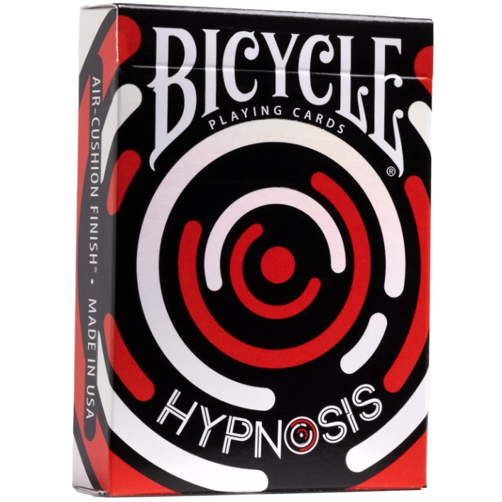 Bicycle Hypnosis Playing Cards - Black/Red