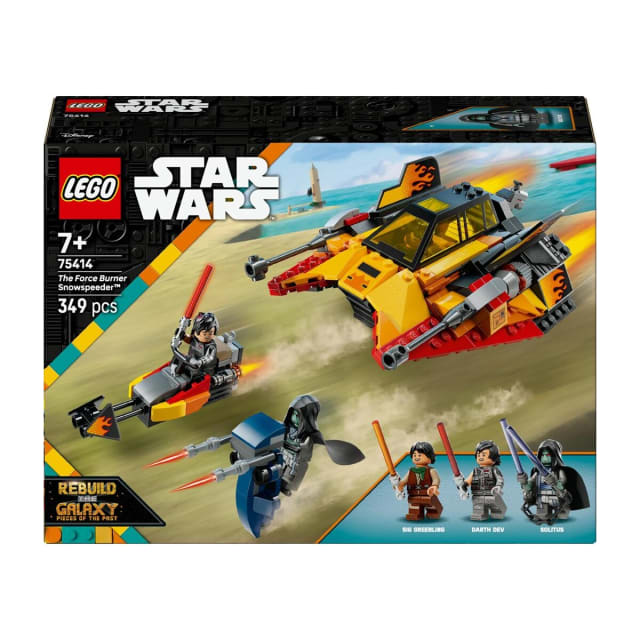 The Force Burner Snowspeeder Lego 75414
