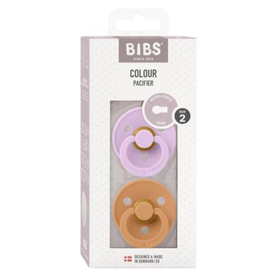 Round Pacifier Dummies Size 2 (6-18 Months) - 2pk