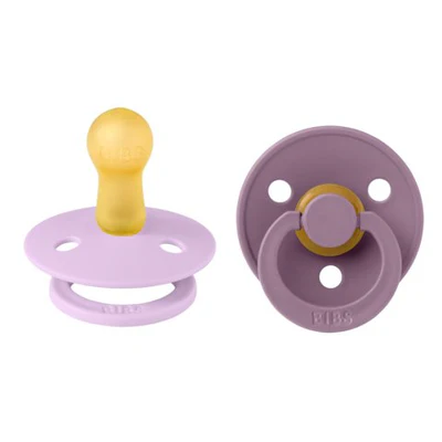 Round Pacifier Dummies Size 1 (0-6 Months) - 2pk