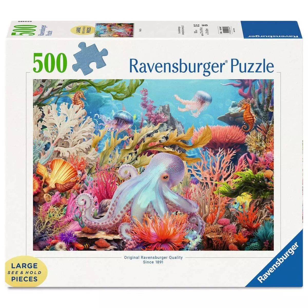 500 pc Large format Puzzle - Reef Life