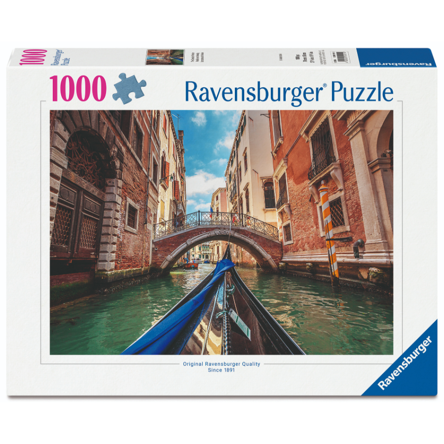 1000 pc Puzzle - The Canals Of Venice