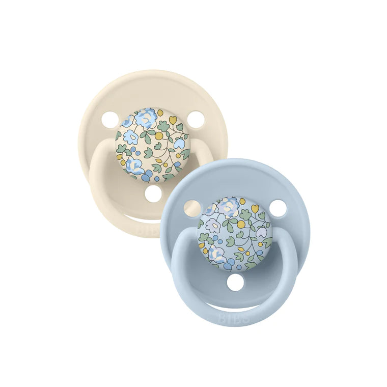 De Lux Liberty Pacifiers Round - Silicone One Size