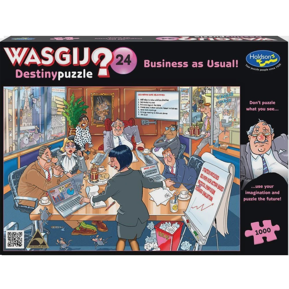 Wasgij 1000 pc Puzzle - Destiny No. 24 - Business as Usual