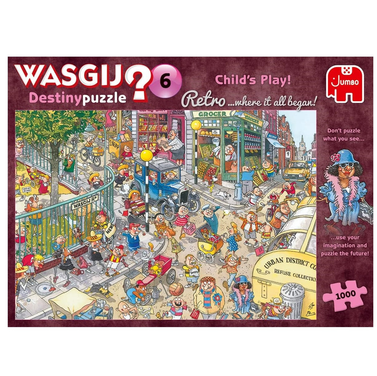 Wasgij 1000 pc Puzzle - Destiny No. 6 - Child's Play