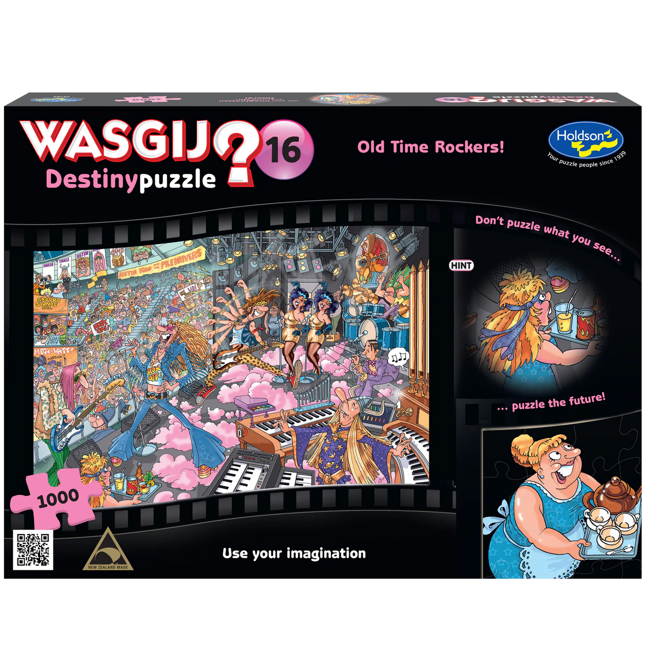 Wasgij 1000 pc Puzzle - Destiny No. 16 - Old Time Rockers