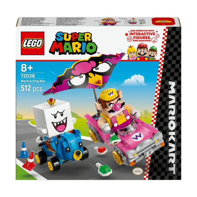 Mario Kart - Wario & King Boo Lego 72038