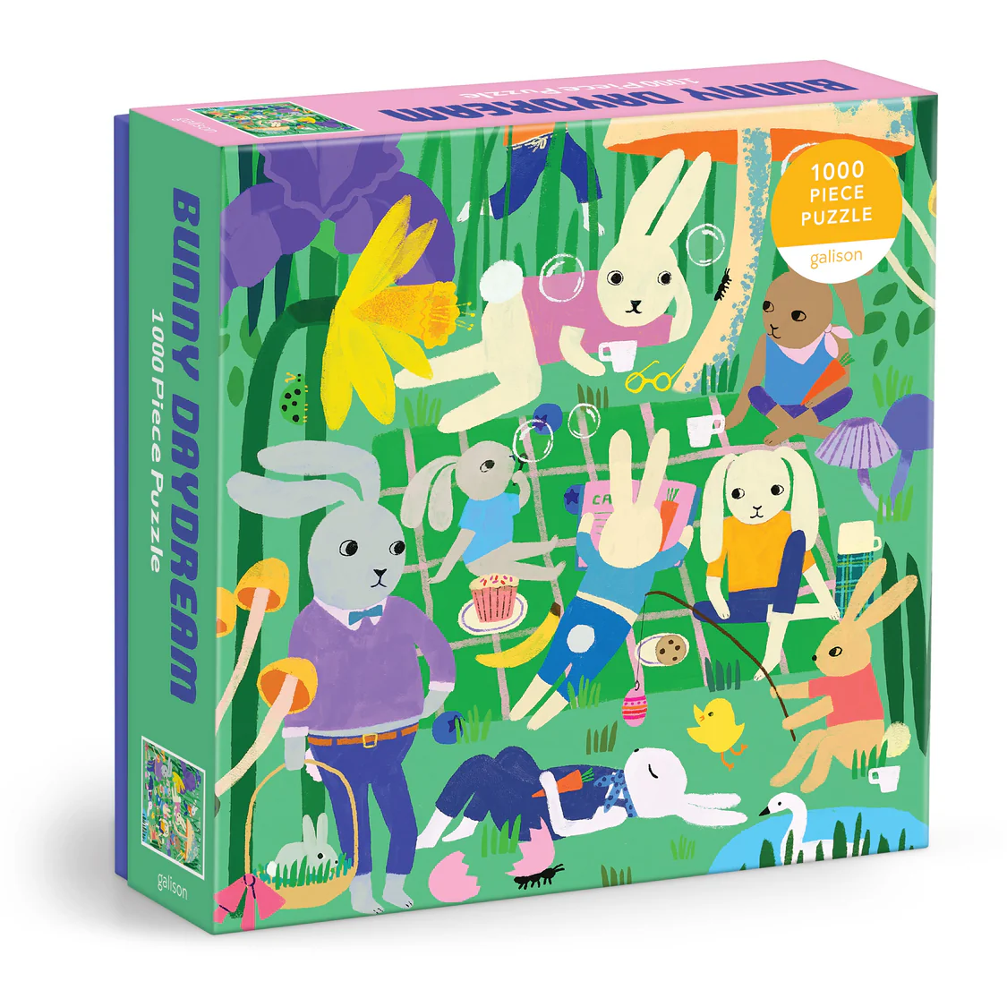 1000 pc Puzzle - Bunny Daydream