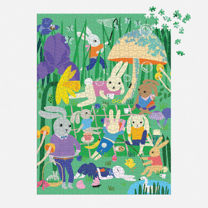 1000 pc Puzzle - Bunny Daydream